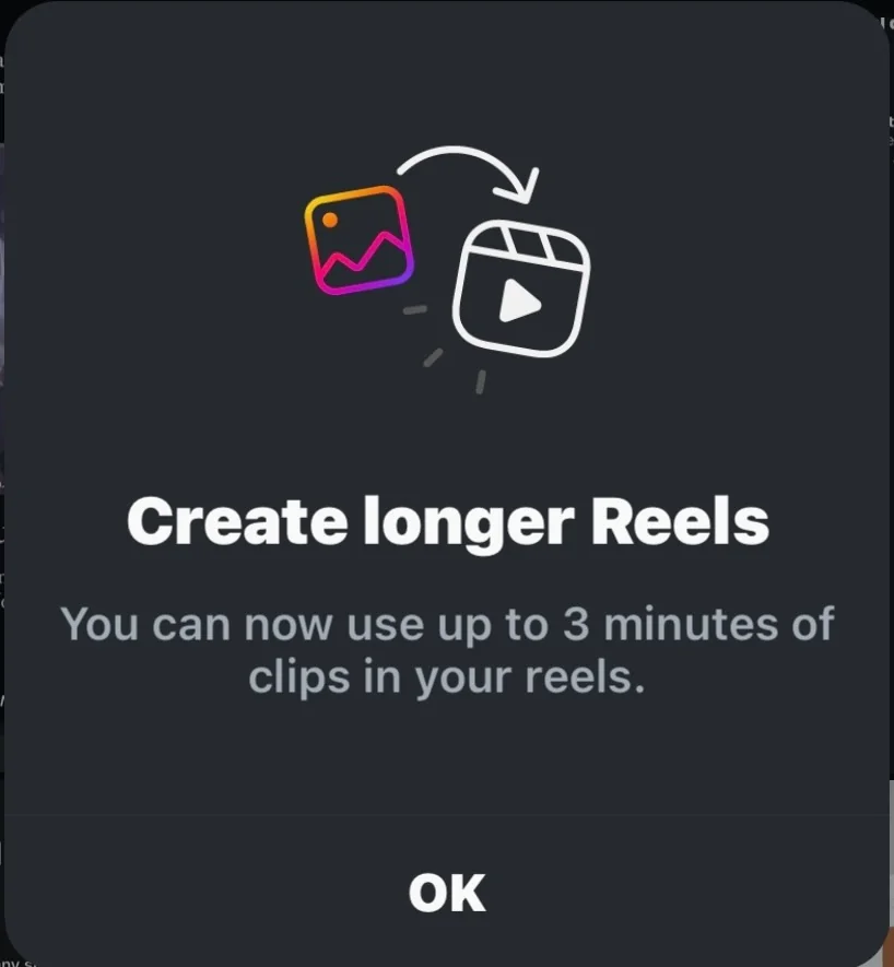 Instagram Reel Length is Changing