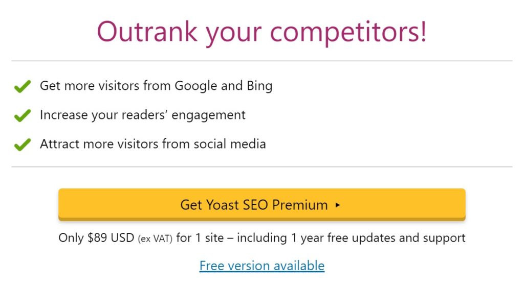 Yoast SEO Tool