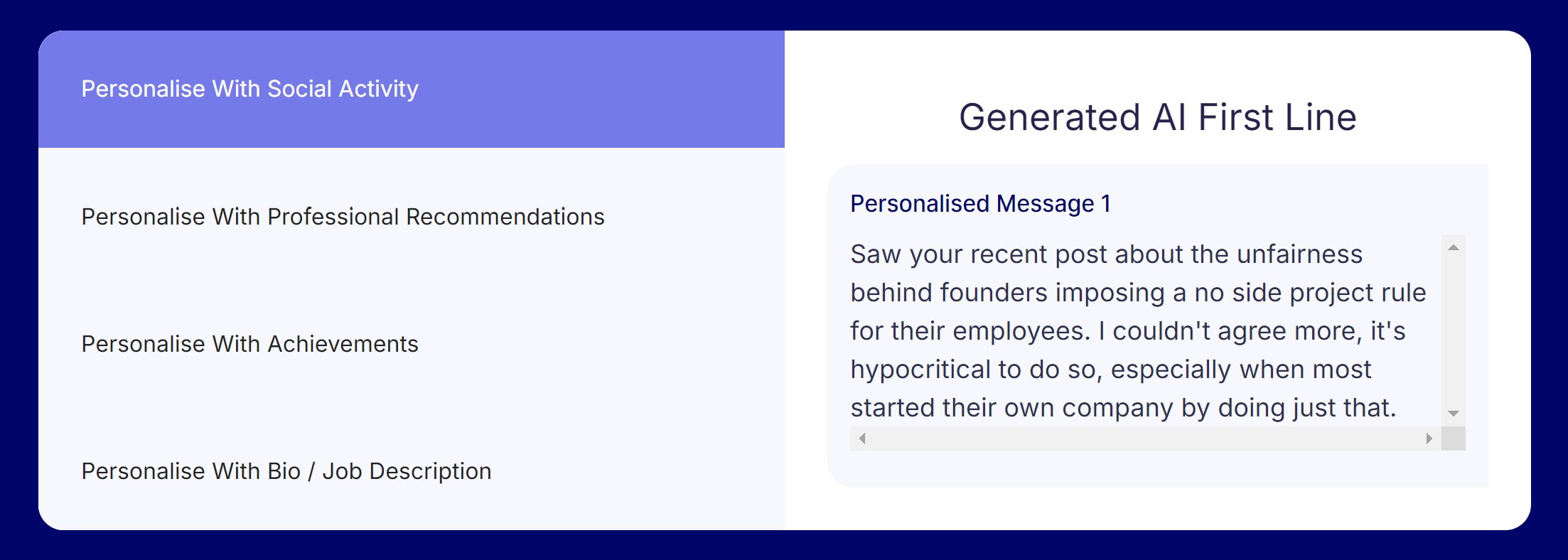 SmartWriter AI Tool - Customer Personalization