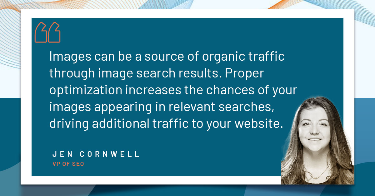 Jen Cornwell - SEO Image Optimization