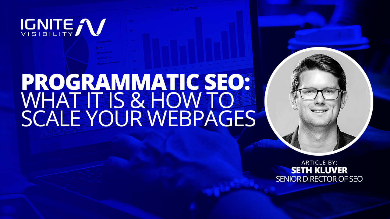 Seth Kluver - Programmatic SEO