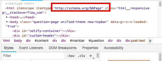 Question & Answer Schema Markup