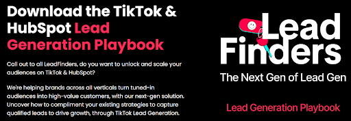 TikTok & HubSpot Lead Generation Playbook